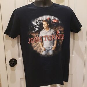 Josh Turner Black Graphic T-Shirt
